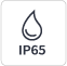 IP65 Dust & Water Resistance
